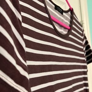 Purple Striped Shirt